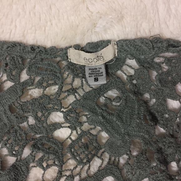 Lace/Crochet Tank Top - Picture 2 of 3